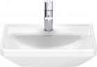 Umywalka wisząca Duravit D-Neo, 45x35cm, bez przelewu, otwór na baterię, biała
