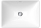 Umywalka blatowa Duravit D-Neo, 60x43,5cm, z przelewem, otwór na baterię, biała