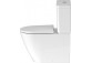 Miska toaletowa stojąca Duravit D-Neo Rimless, 58x37cm, odpływ poziomy, bez rantu spłukującego, 4,5 l, UWL klasa 1, biała