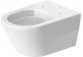 Miska toaletowa wisząca Duravit D-Neo Rimless, 54x37cm, bez rantu spłukującego, 4,5 l, UWL klasa 1, biała