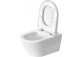 Miska toaletowa wisząca Duravit D-Neo Rimless, 54x37cm, bez rantu spłukującego, 4,5 l, UWL klasa 1, biała
