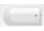 Wanna prostokątna Duravit D-Neo, 150x75cm, akrylowa, 1 oparcie ukośnie, biała