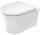 Miska toaletowa wisząca Duravit White Tulip Rimless, 54x37cm, bez rantu spłukującego, mocowanie Durafix, HygieneFlush, biała