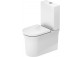 Miska do kompaktu WC Duravit D-Neo Rimless, 65x37cm, bez rantu spłukującego, 4,5 l, UWL klasa 1, biała