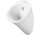 Pisuar Duravit White Tulip, 32x34cm, Rimless, bez rantu spłukującego, odpływ poziomy, biały