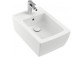 Bidet wiszący Villeroy&Boch Momento 2.0, 56x37,5cm, prostokątny, z przelewem, Weiss Alpin