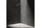 Kabina prysznicowa walk-in Omnires Marina, 80x30cm, ze ścianką boczną, szkło transparentne, profil chrom