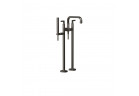 Bateria wannowa wolnostojąca Gessi Inciso, 2-otworowa, 2 wyjścia wody, zestaw natryskowy, aged bronze