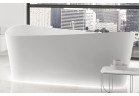 Wanna wolnostojąca Novellini Infinitive, 170x75cm, konglomerat Novotech, biały mat