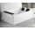 Wanna narożna z hydromasażem Novellini Divina Dual Natural Air, 190x140cm, montaż prawy, ze stelażem, system przelewowy, bez obudowy, biały połysk