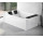 Wanna narożna z hydromasażem Novellini Divina Dual Natural Air, 190x140cm, montaż lewy, ze stelażem, system przelewowy, bez obudowy, biały połysk