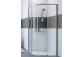 Kabina półokragła Huppe Classics 80x80 cm, srebrny mat, szkło przeźroczyste z Anti Plaque- sanitbuy.pl