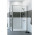 Drzwi prysznicowe prawe Huppe Classics 2 EasyEntry, 120cm, suwane 1-częściowe ze stałym segmentem, Anti-Plaque, profil srebrny połysk