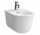 Bidet podwieszany Laufen The New Classic, 53x37cm, przelew, otwór na baterię, powłoka LCC, biały