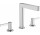 Bateria umywalkowa 3-otworowa Hansgrohe Finoris, stojąca, wysokość 187mm, komplet odpływowy push-open, chrom
