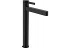 Bateria umywalkowa Hansgrohe Finoris, stojąca, jednouchwytowa, wysokość 328mm, komplet odpływowy push-open, czarny mat