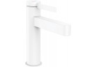 Bateria umywalkowa Hansgrohe Finoris CoolStart, stojąca, jednouchwytowa, wysokość 182mm, komplet odpływowy push-open, biały mat