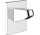 Przyłącze ścienne Hansgrohe Pulsify, do głowicy prysznicowej 105mm, chrom
