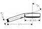 Zestaw prysznicowy Hansgrohe Pulsify 105 1jet, słuchawka z wężem 125cm, chrom