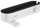 Termostatyczna bateria wannowa Hansgrohe ShowerTablet 400, natynkowa, 2 odbiorniki, biały mat