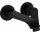 Bateria umywalkowa 2-otworowa Hansgrohe Vivenis, podtynkowa, wylewka 19,5cm, czarny mat