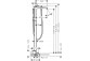 Bateria wannowa wolnostojąca Hansgrohe Finoris, jednouchwytowa, 2 wyjścia wody, zestaw natryskowy, chrom