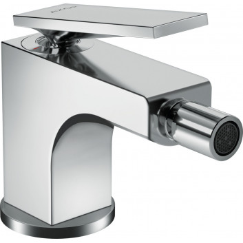 Bateria bidetowa Axor Citterio, stojąca, wysokość 120mm, uchwyt dźwigniowy, komplet odpływowy, szlif diamentowy, chrom