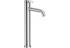 Bateria umywalkowa Axor One, stojąca, wysokość 339mm, uchwyt dźwigniowy, element odpływowy, chrom