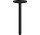Przyłącze sufitowe do głowicy prysznicowej Axor One 280 1jet, 300mm, czarny mat