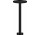 Przyłącze sufitowe do głowicy prysznicowej Axor One 280 2jet, 300mm, czarny mat