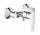 Bateria prysznicowa Grohe BauEdge, natynkowa, jednouchwytowa, chrom