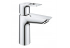 Bateria umywalkowa Grohe BauLoop, stojąca, wysokość 164mm, DN 15, rozmiar M, korek push-open, chrom