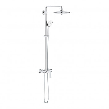 System prysznicowy Grohe Euphoria System 260, natynkowy, bateria termostatyczna, 2 wyjścia wody, chrom