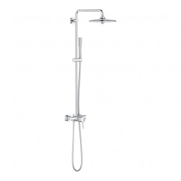 System prysznicowy Grohe Euphoria System 260, natynkowy, bateria jednouchwytowa, 2 wyjścia wody, chrom