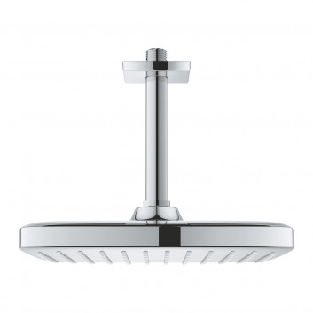 Deszczownica Grohe Tempesta 250, okrągła, 1 strumień, przepust stropowy 142mm, chrom