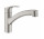 Bateria zlewozmywakowa Grohe Eurosmart, wysokość 181mm, DN 15, obracana i wyciągana wylewka 227mm, stal nierdzewna