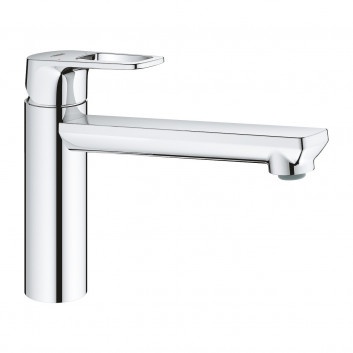 Bateria zlewozmywakowa Grohe Eurosmart, wysokość 180mm, DN 15, obracana wylewka 227mm, chrom