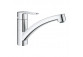 Bateria zlewozmywakowa Grohe BauEdge, wysokość 193mm, DN 15, obracana wylewka 222mm, chrom