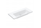 Umywalka meblowa Villeroy & Boch Subway 3.0, 100x47cm, bez przelewu, bez otworu na armaturę, Stone White CeramicPlus
