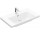 Umywalka meblowa Villeroy & Boch Subway 3.0, 80x47cm, z przelewem, otwór na armaturę, Weiss Alpin