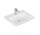 Umywalka meblowa Villeroy & Boch Subway 3.0, 60x47cm, bez przelewu, otwór na armaturę, szlifowany spód, Weiss Alpin CeramicPlus