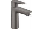 Bateria umywalkowa Hansgrohe Talis E 110, wysokość 162mm, z cięgłem i kompletem odpływowym, czarny chrom szczotkowany