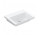 Umywalka wisząca Villeroy & Boch Subway 3.0, 55x44cm, bez przelewu, bez otworu na armaturę, Stone White CeramicPlus