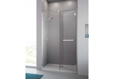 Drzwi prysznicowe do wnęki Radaway Carena DWJ 100, prawe, 993-1005mm, szkło przejrzyste, profil chrom