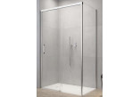 Front do kabiny prysznicowej Radaway Idea KDS I 100, drzwi lewe, szkło przejrzyste, 1000x2005mm, profil chrom