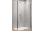 Front do kabiny prysznicowej Radaway Idea KDS I 120, drzwi prawe, szkło przejrzyste, 1200x2005mm, profil chrom
