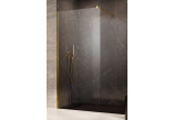 Kabina prysznicowa Walk-In Radaway Modo New Gold II 50, szkło przejrzyste, 50x200cm, profil złoty
