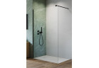 Kabina prysznicowa walk-in Radaway Nes Black Walk-in II 70, uniwersalna, 70x200cm, szkło przejrzyste, profil czarny