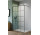 Kabina prysznicowa walk-in Radaway Nes Black Walk-in II Factory 80, uniwersalna, 80x200cm, szkło przejrzyste, profil czarny