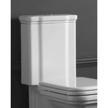 Miska do kompaktu WC Kerasan Waldorf, 68x40cm, biała